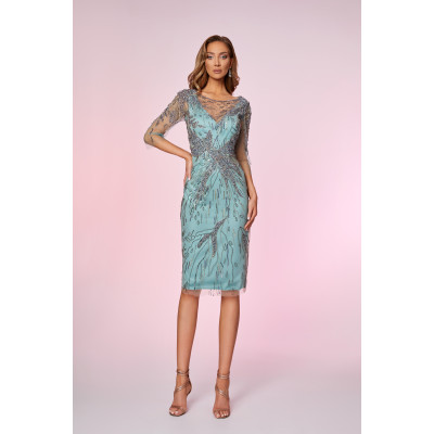 Rochie de seara scurta din dantela