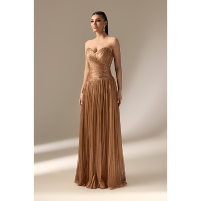 Rochie din Voal de Matase Creponat