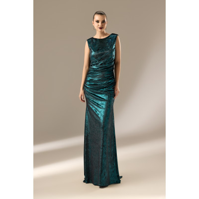 Rochie Lunga din Catifea Peliculizata